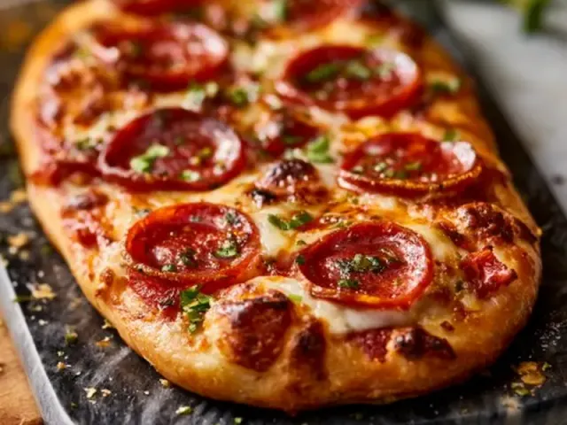 20-Minute Summer Pepperoni Flatbread