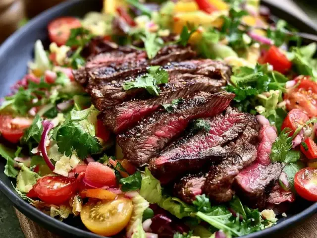 20-Minute Summer Steak Salad: A Quick & Satisfying Meal