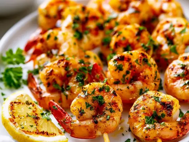 5-Ingredient Grilled Shrimp Skewers: Simple, Smoky Perfection