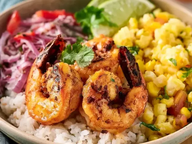 Backyard Summer Cajun Shrimp Bowls: A Coffee Twist