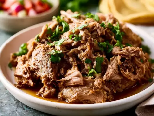 Crowd-Pleasing Crockpot Carnitas for a Coffee Gathering