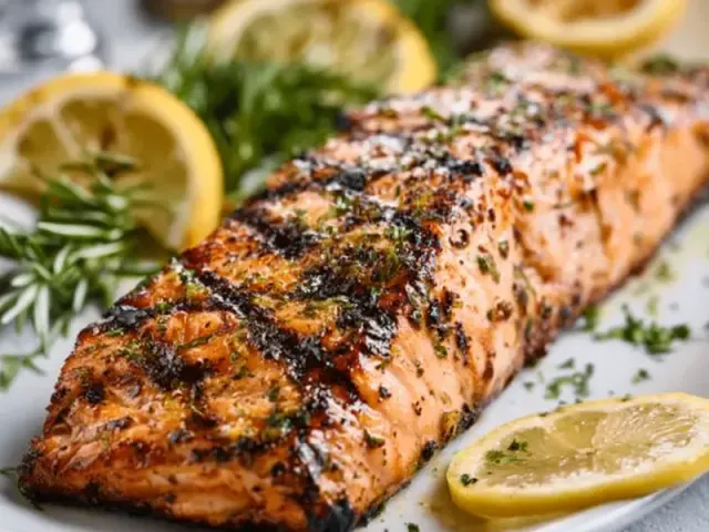 Easy Grilled Lemon Herb Salmon: Perfectly Flaky Every Time