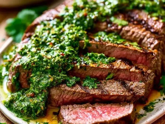 Foolproof Grilled Chimichurri Steak: Exact Heat & Rest Times