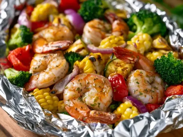 Grilled Shrimp Veggie Foil Packets: Timing & Layering Tips