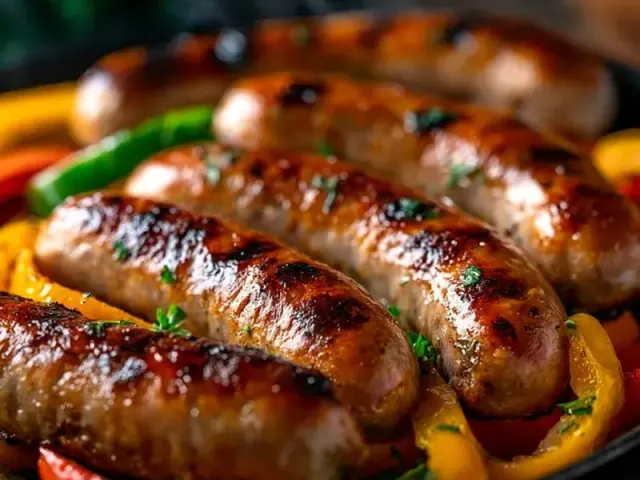 Homemade Grilled Sausage and Peppers: My Go-To Method