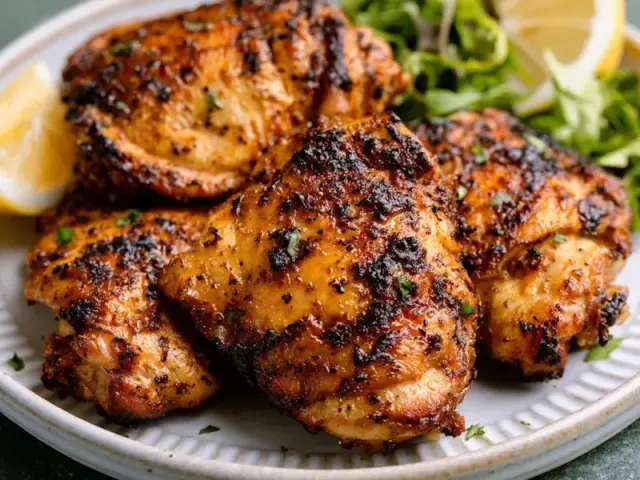 Juicy 20-Minute Grilled Chicken Thighs Recipe