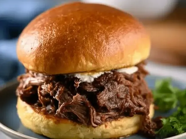 Juicy Crockpot Shredded Buffalo Beef Recipe