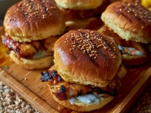 Make BBQ Chicken Sliders for a Summer Cookout