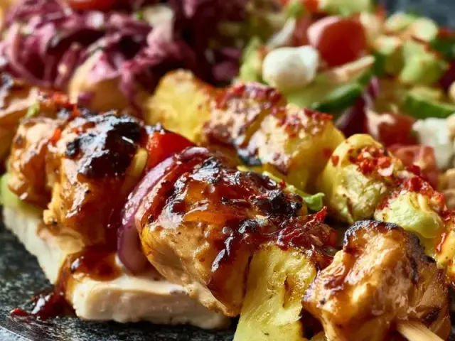 No-Fuss Summer Healthy Chicken Skewers