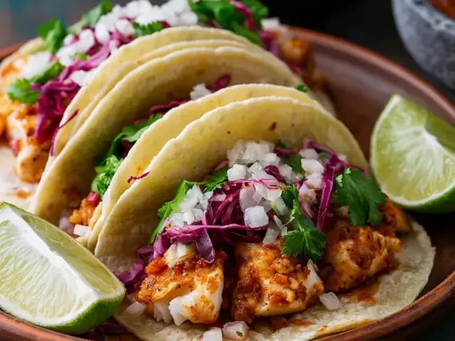 One-Pan Summer Healthy Fish Tacos: Quick & Zesty