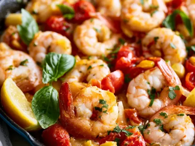 One-Pan Summer Shrimp Scampi: Bright, Fast, No Oven Needed