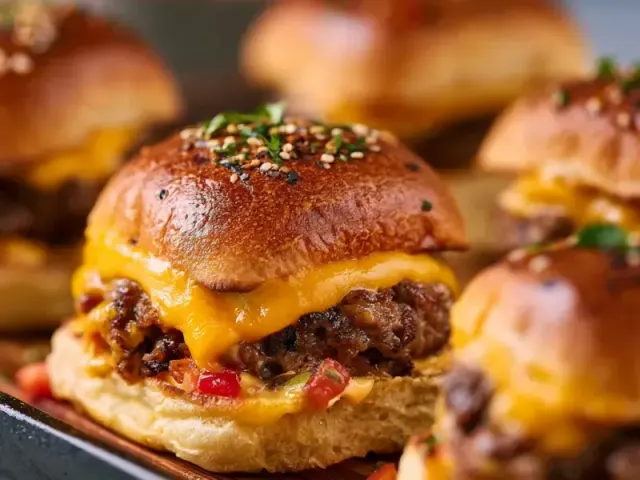 Quick Summer Cheeseburger Sliders for Coffee Lovers