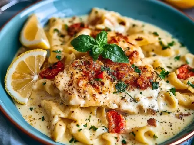 Quick Summer Chicken Ranch Pasta