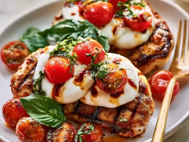 Simple Summer Caprese Chicken Recipe