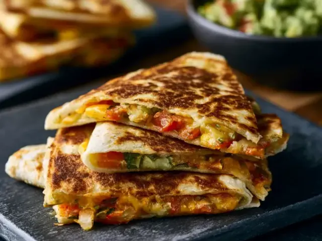 The Best Summer Veggie Quesadillas