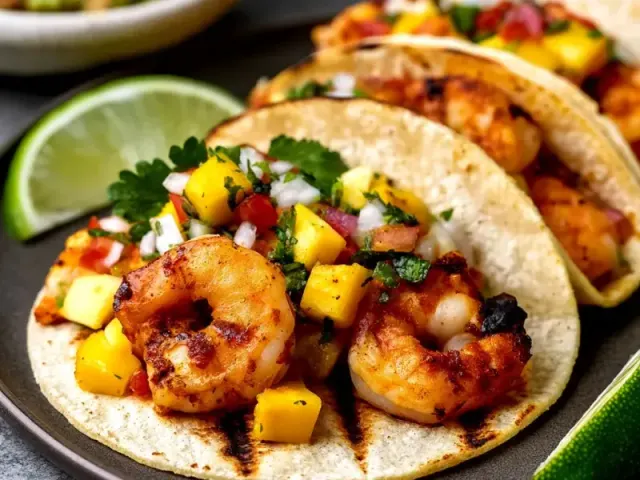 Weeknight Grilled Shrimp Tacos